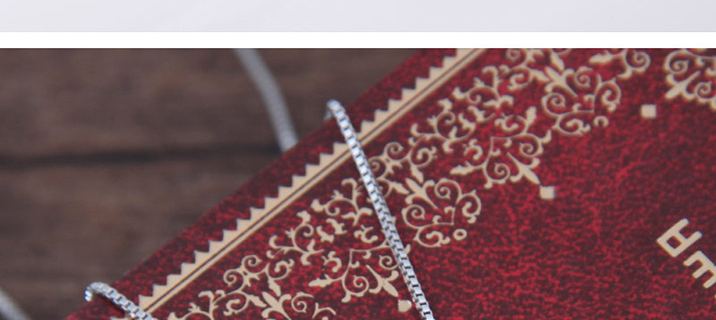 Fashion Silver Color Diamond Decorated Simple Necklace,Pendants