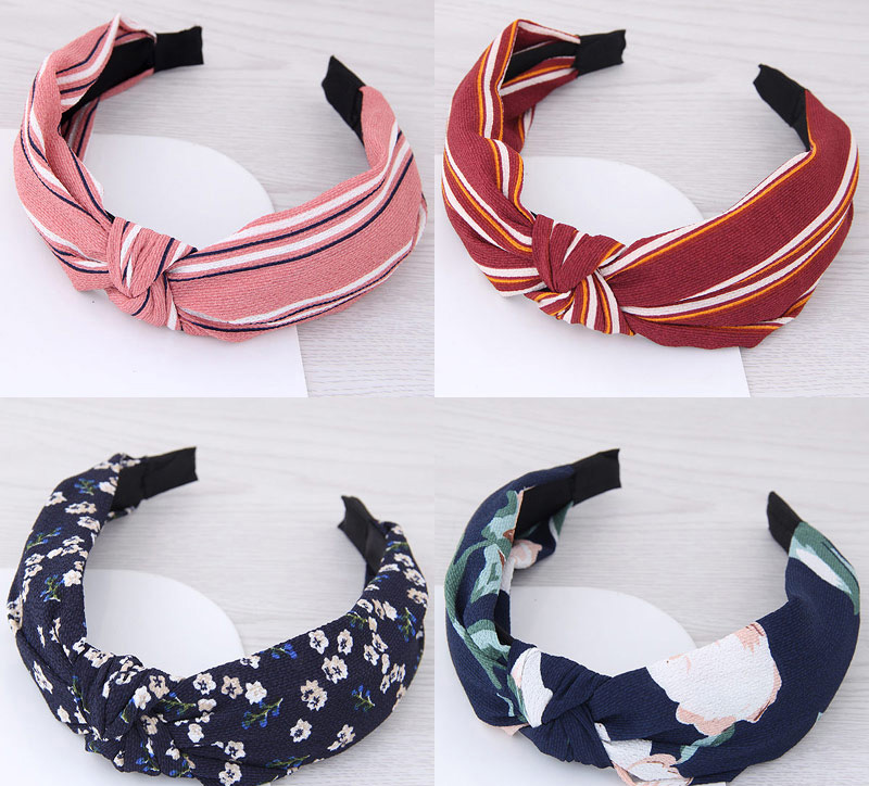 Fashion Red Flower Pattern Decorated Hair Hoop,Head Band