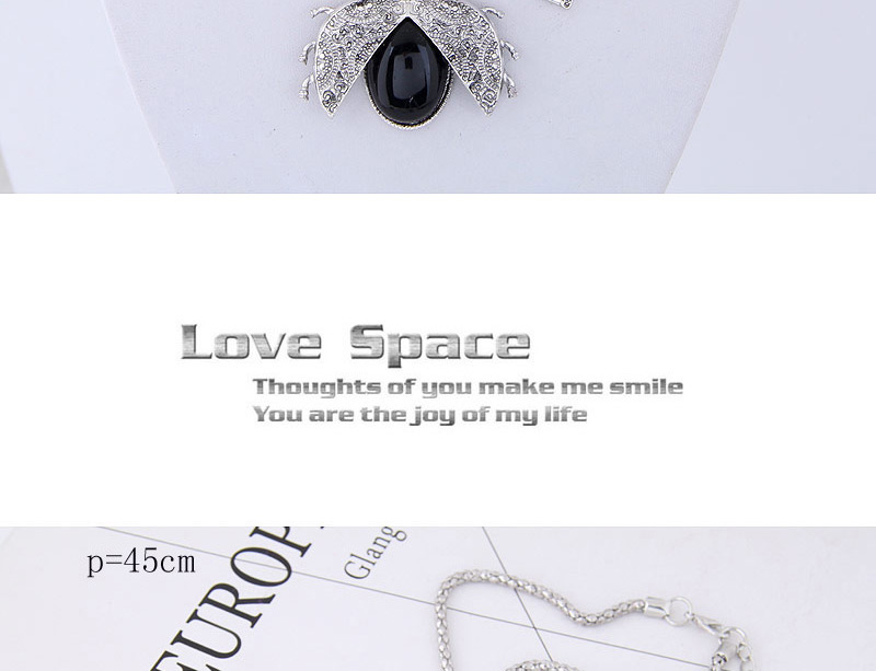 Fashion Black Beetle Shape Decorated Jewelry Setgs,Jewelry Sets