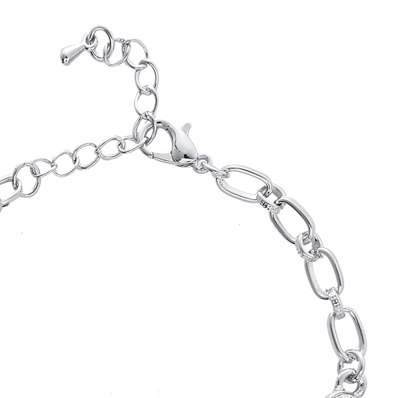 Elegant Silver Color Heart&wing Shape Decorated Bracelet,Fashion Bracelets