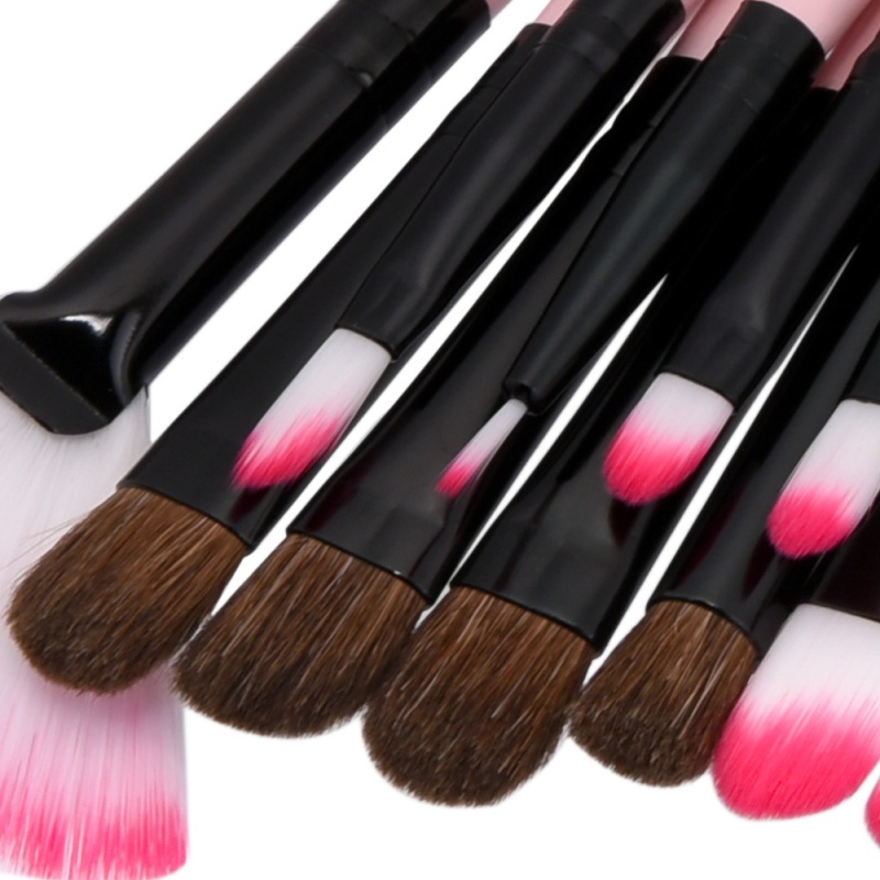 Fashion Pink Color-matching Decorated Brush (24pcs),Beauty tools