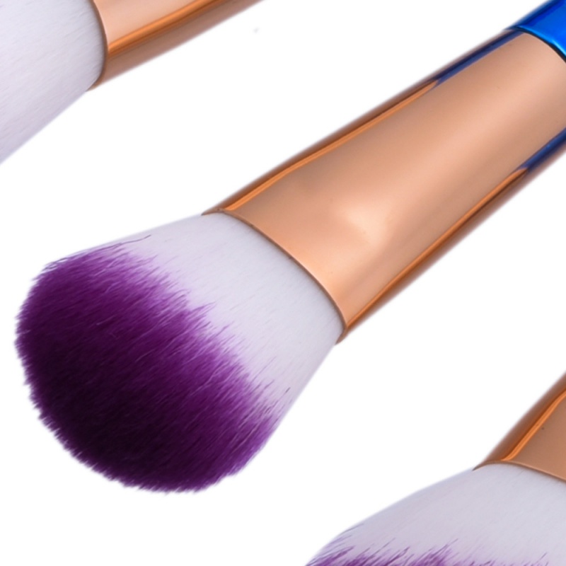 Fashion Multi-color Sword Shape Decorated Brush (10pcs),Beauty tools