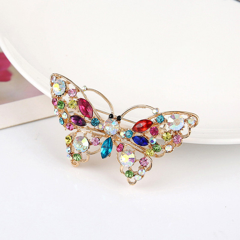 Fashion Multi-color Butterfly Shape Decorated Simple Brooch,Korean Brooches