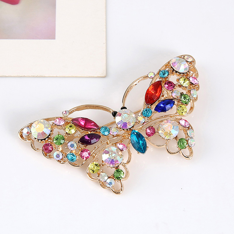 Fashion Multi-color Butterfly Shape Decorated Simple Brooch,Korean Brooches