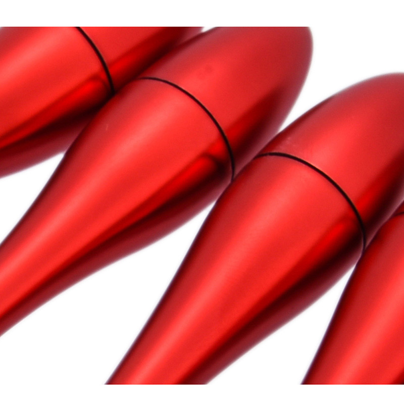 Fashion Red Waterdrop Shape Decorated Brush (5pcs),Beauty tools