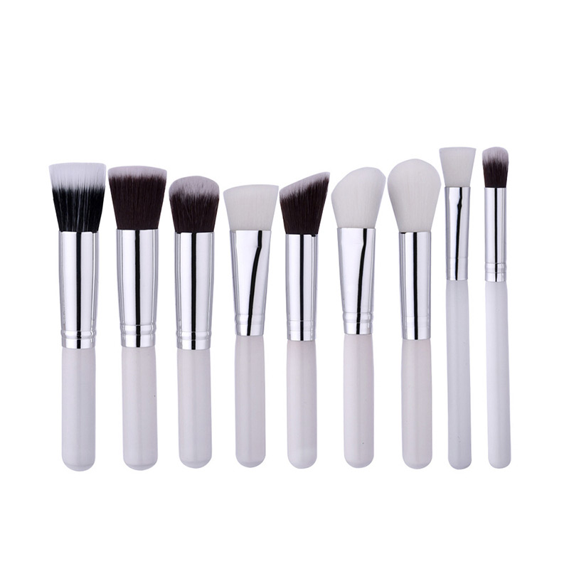 Fashion White Pure Color Decorated Brush (25pcs),Beauty tools