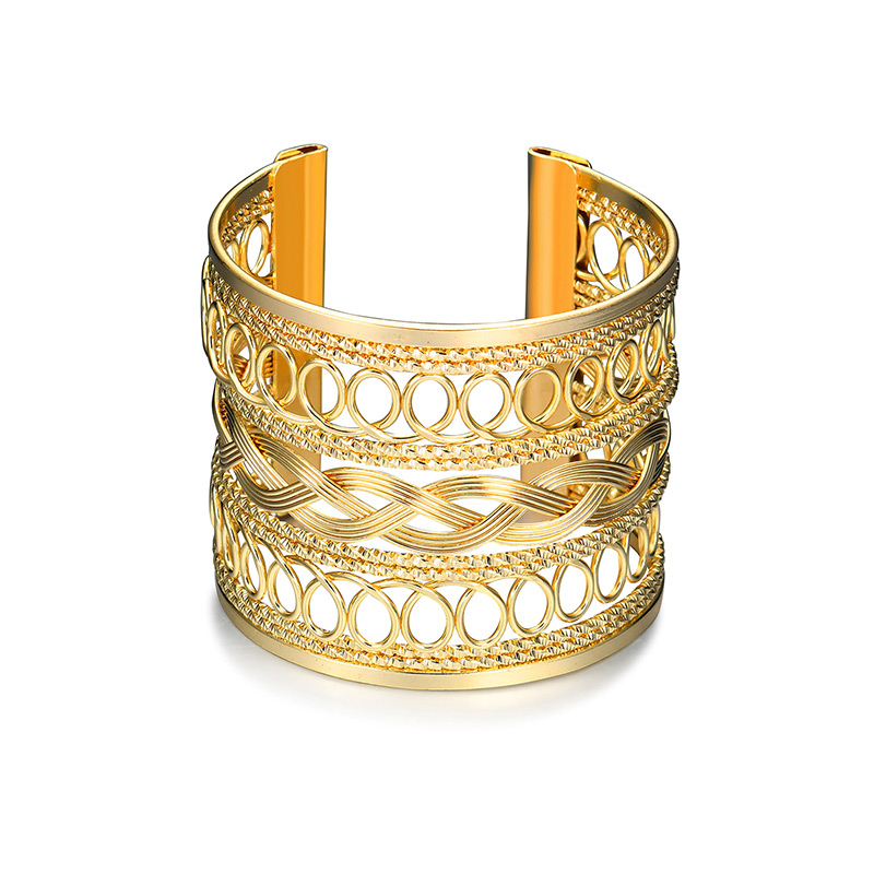 Fashion Gold Color Pure Color Decorated Hollow Out Bracelet,Fashion Bangles