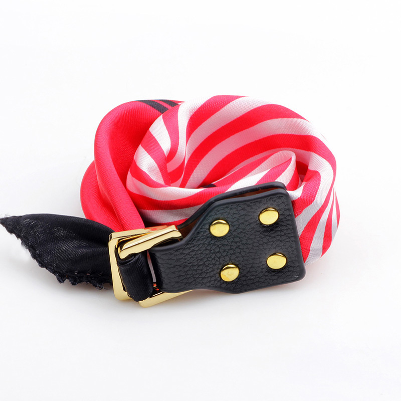 Trendy Red Buckle&rivet Decorated Simple Bracelet,Fashion Bracelets