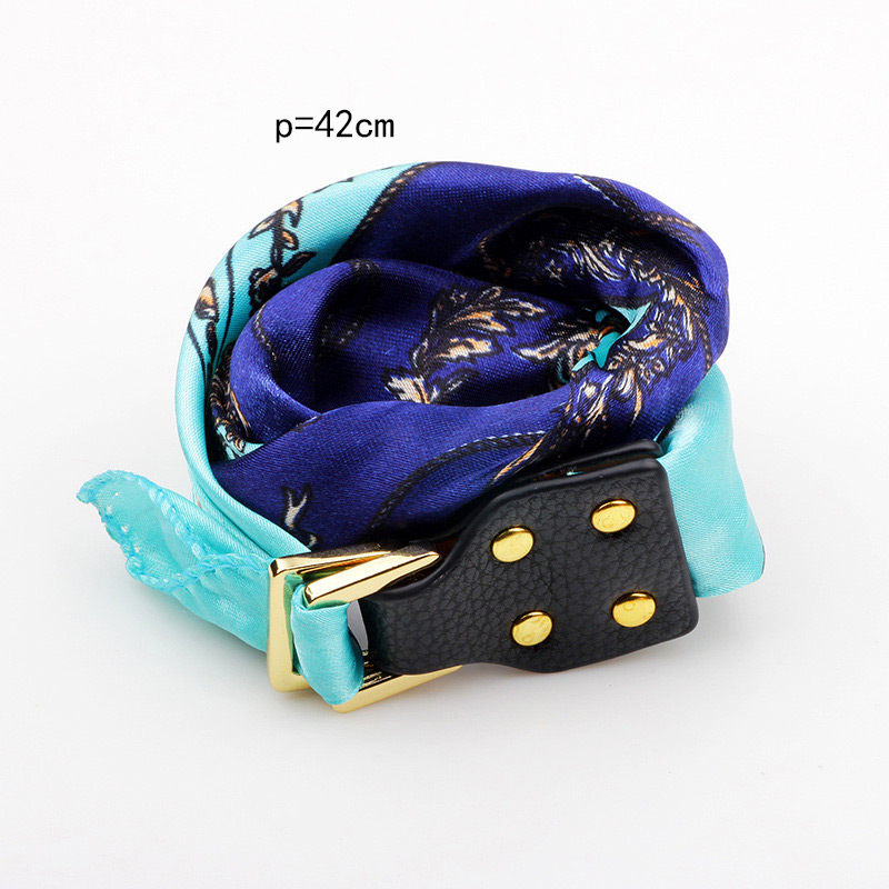 Trendy Blue Flower Pattern Decorated Simple Bracelet,Fashion Bracelets