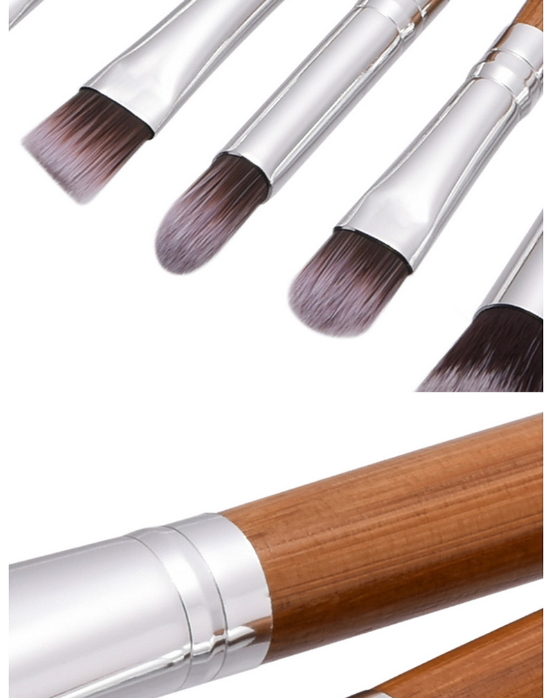 Fashion Brown Color-matching Decorated Brush,Beauty tools