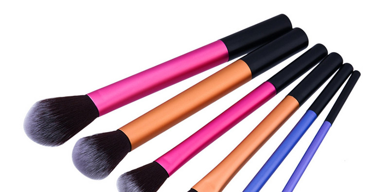 Fashion Multi-color Pure-color Decorated Brush,Beauty tools