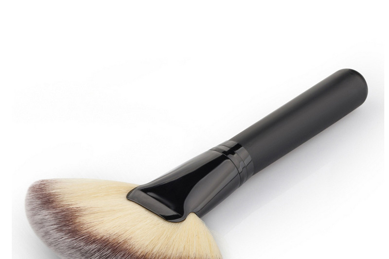 Fashion Black Fan Shape Decorated Brush,Beauty tools