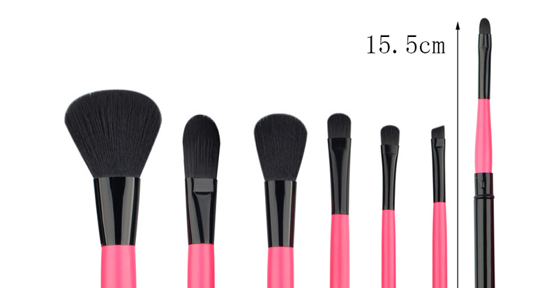 Fashion Pink Color-matching Decorated Brush,Beauty tools