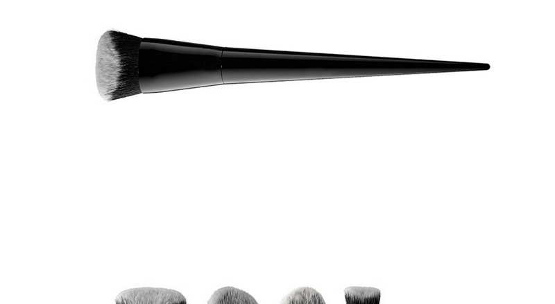 Fashion Black Pure Color Decorated Brush,Beauty tools