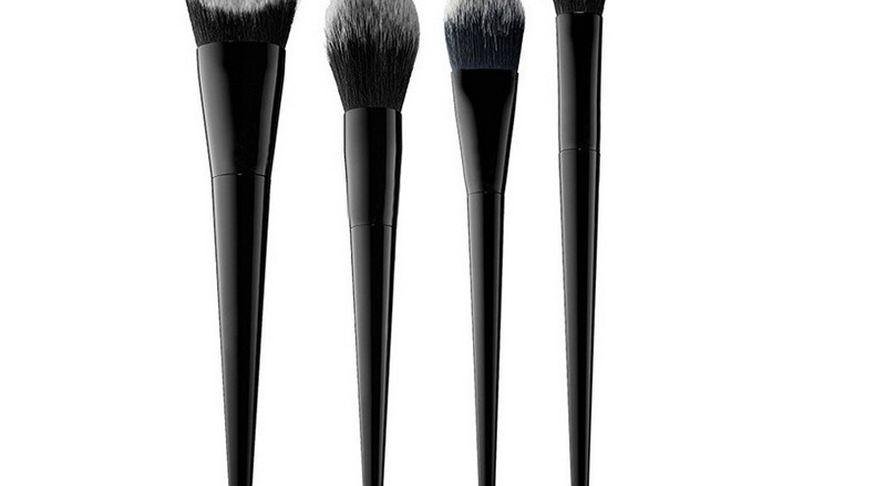 Fashion Black Pure Color Decorated Brush,Beauty tools