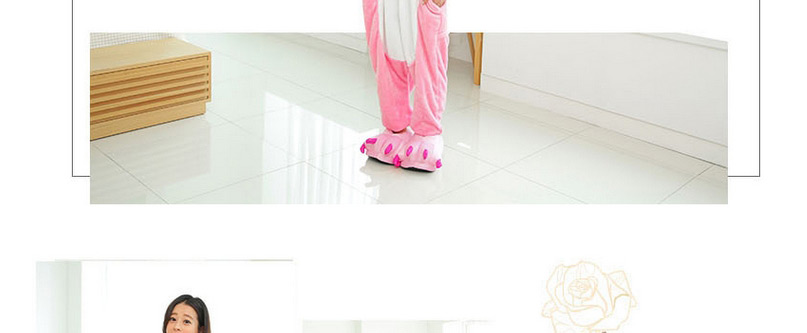 Fashion Pink Dinosaur Shape Decorated Nightgown,Cartoon Pajama
