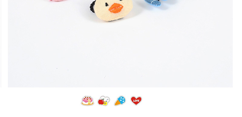 Fashion Beige Duck Shape Decorated Simple Hair Pin,Kids Accessories