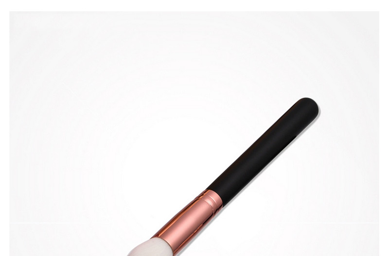 Fashion White+black Pure Color Decorated Simple Makeup Brush,Beauty tools