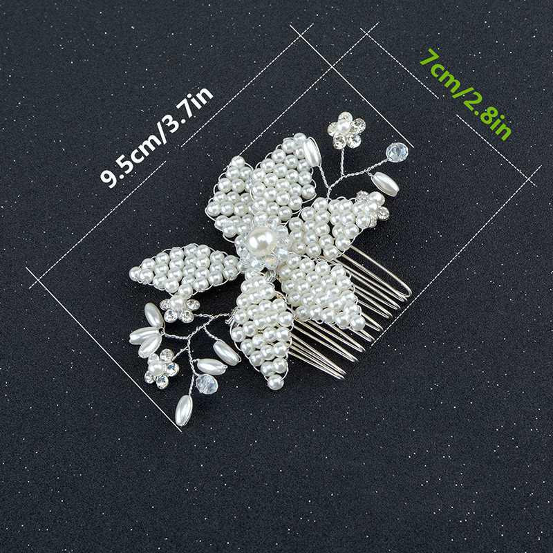 Fashion White Pearl Decorated Simple Hairpin (1 Pcs),Hairpins
