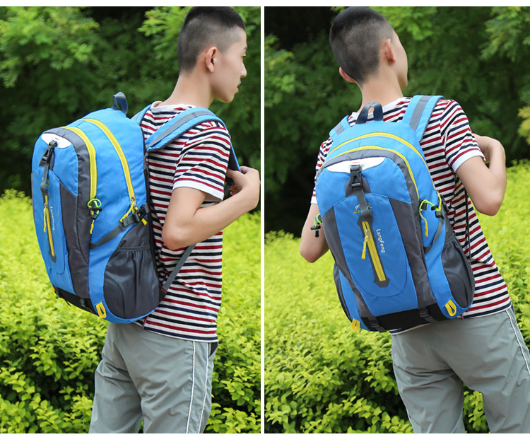 Fashion Plum-red Letter Shape Decorated Backpack,Backpack