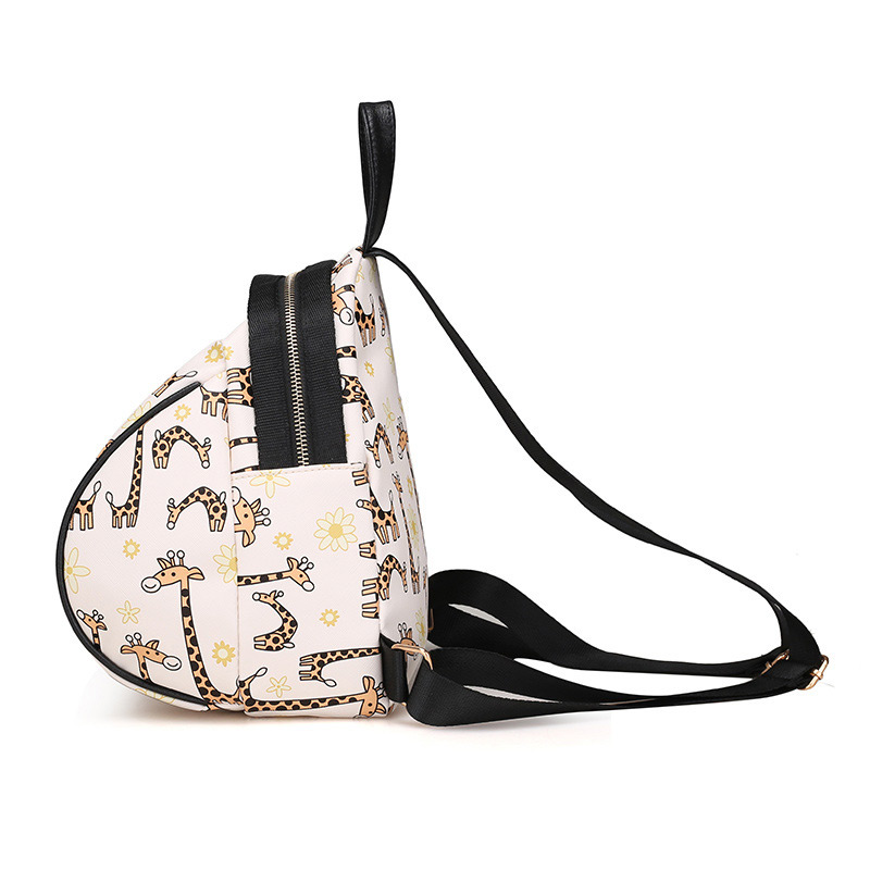 Lovely Pink Rose Pattern Decorated Backpack,Backpack