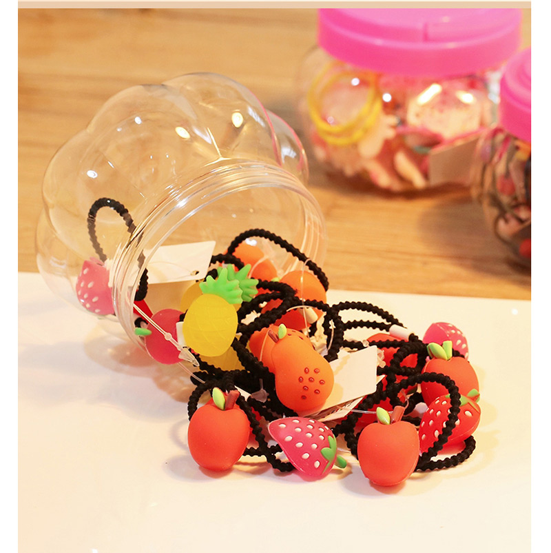 Lovely Multicolor Pineapple Shape Decorated Hair Band (20pcs),Kids Accessories