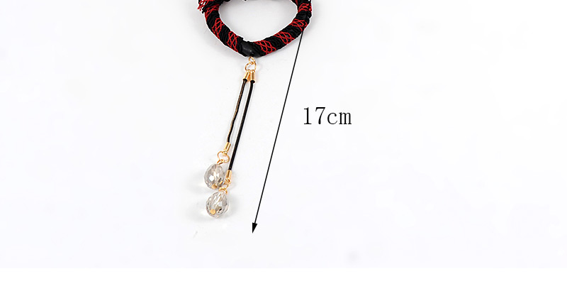 Fashion White Bowknot Decorated Long Necklace,Multi Strand Necklaces