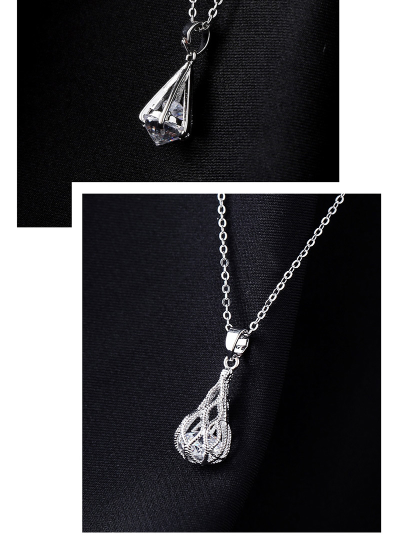 Fashion Silver Color Swan Shape Decorated Necklace,Pendants