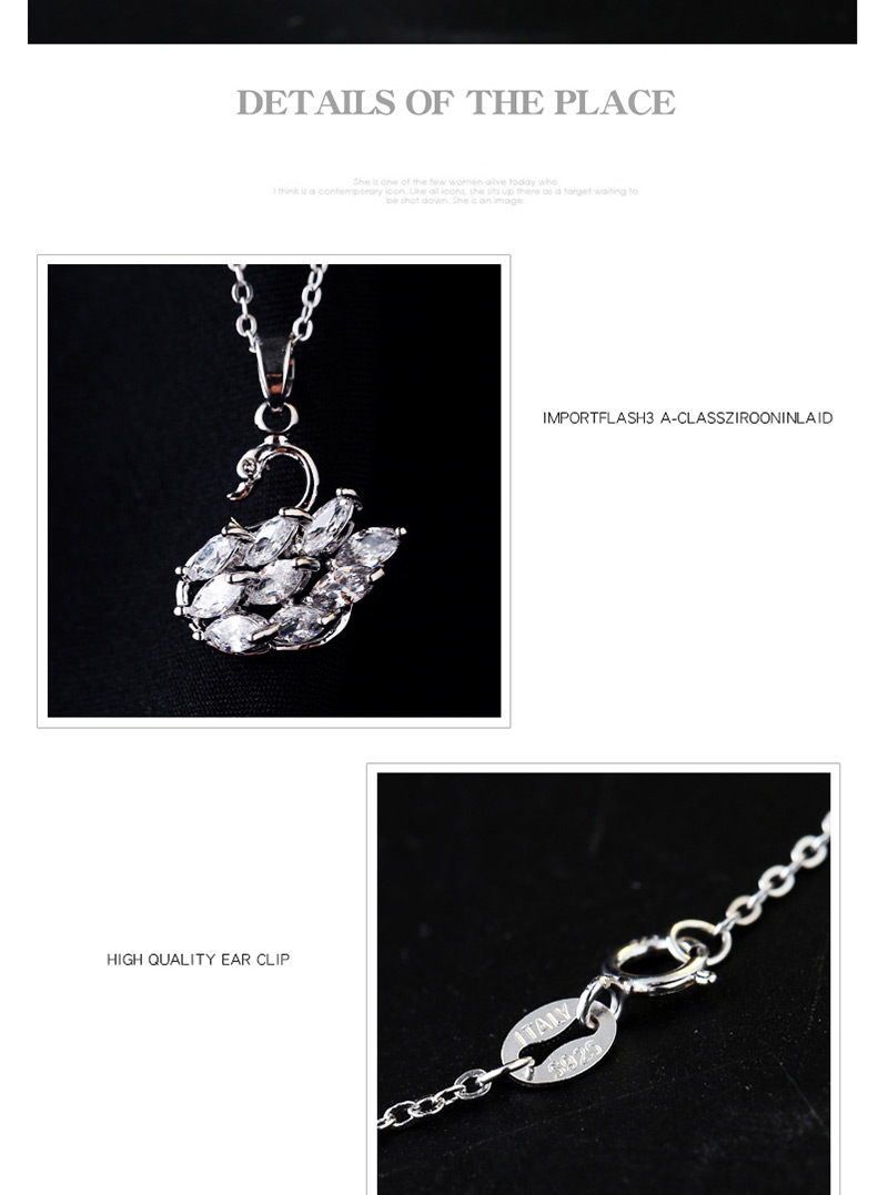 Fashion Silver Color Hollow Out Decorated Necklace,Pendants