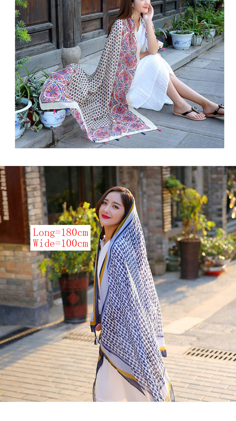 Fashion Multi-color Tassel Decorated Scarf,Thin Scaves