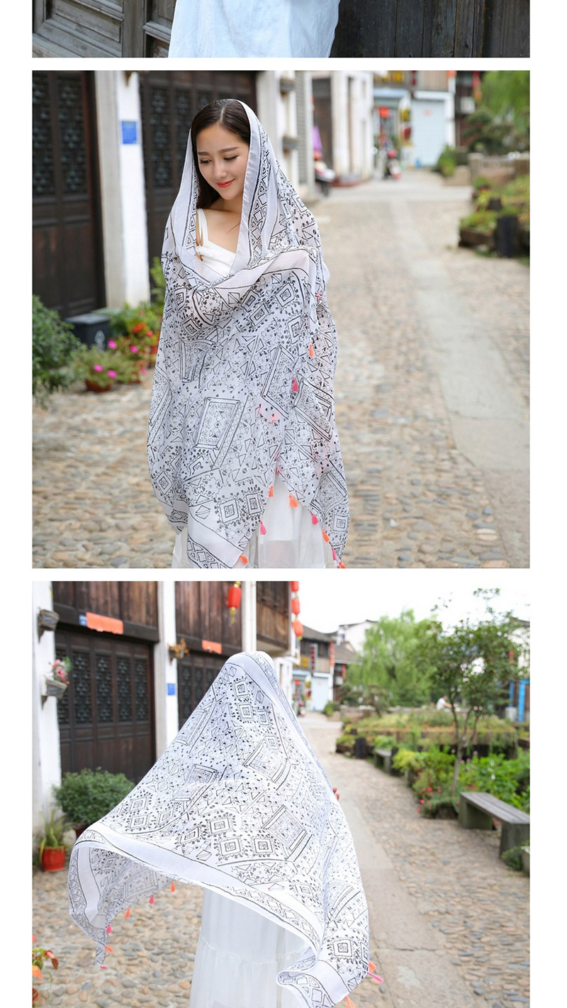 Fashion Multi-color Flower Pattern Decorated Scarf,Thin Scaves