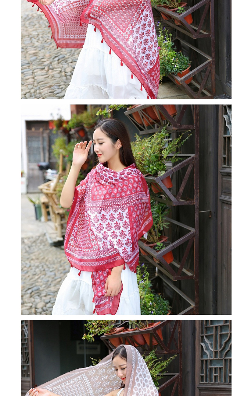 Fashion Multi-color Geometry Decorated Scarf,Thin Scaves