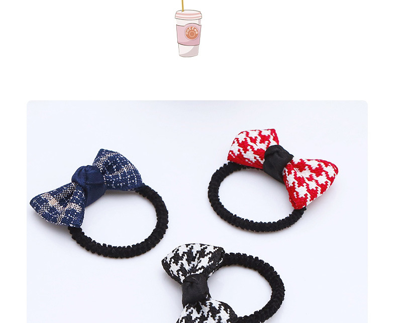 Fashion White+black Bowknot Pattern Decorated Hair Band,Kids Accessories