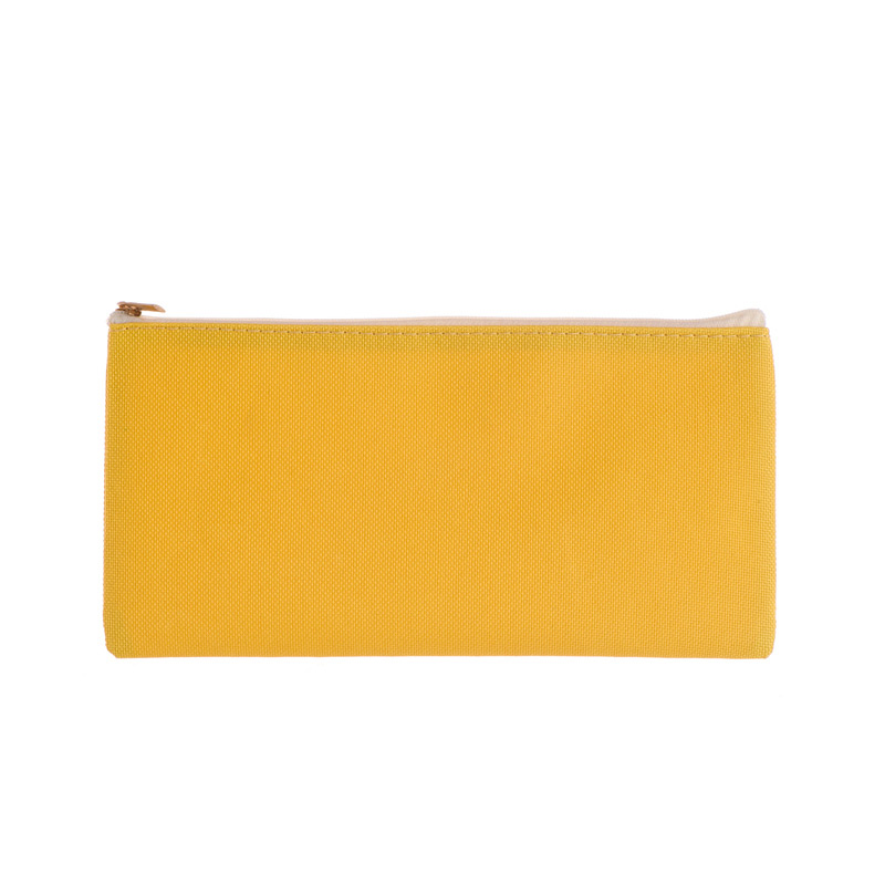 Fashion Yellow Square Shape Decorated Cosmetic Bag,Beauty tools