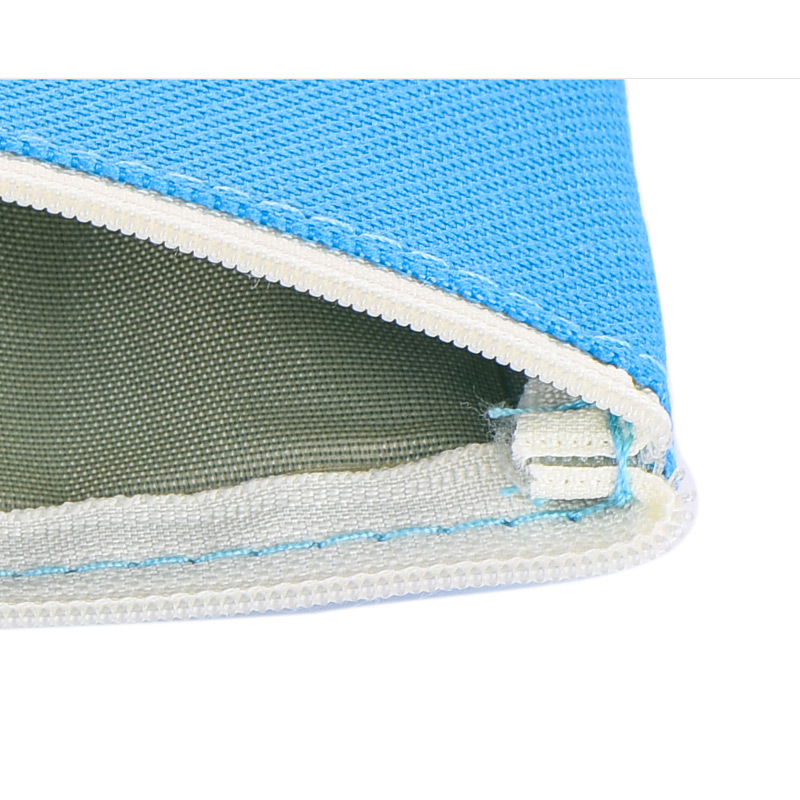 Fashion Blue Square Shape Decorated Cosmetic Bag,Beauty tools