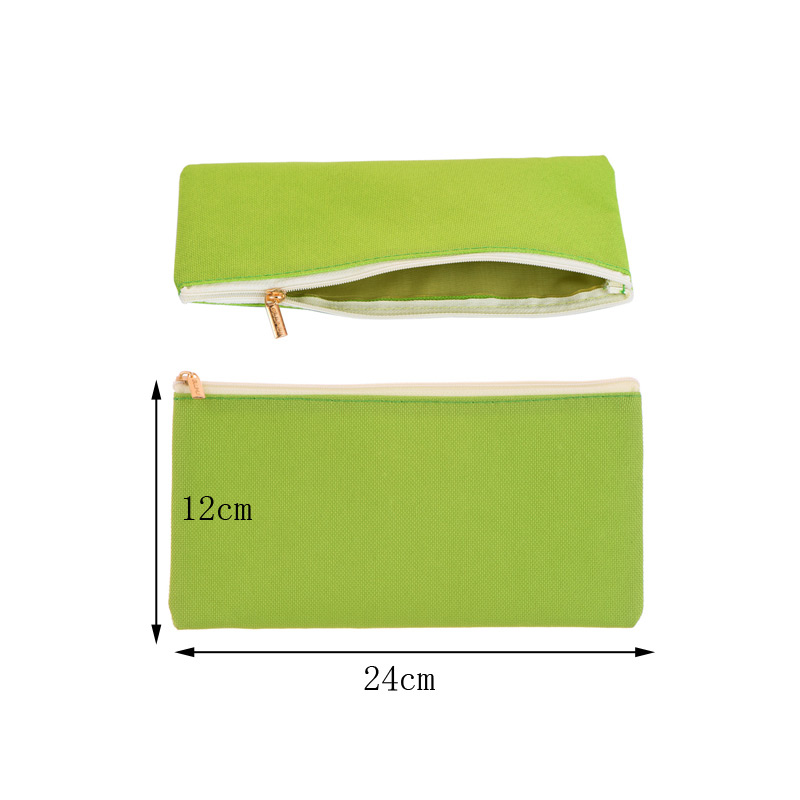 Fashion Green Square Shape Decorated Cosmetic Bag,Beauty tools