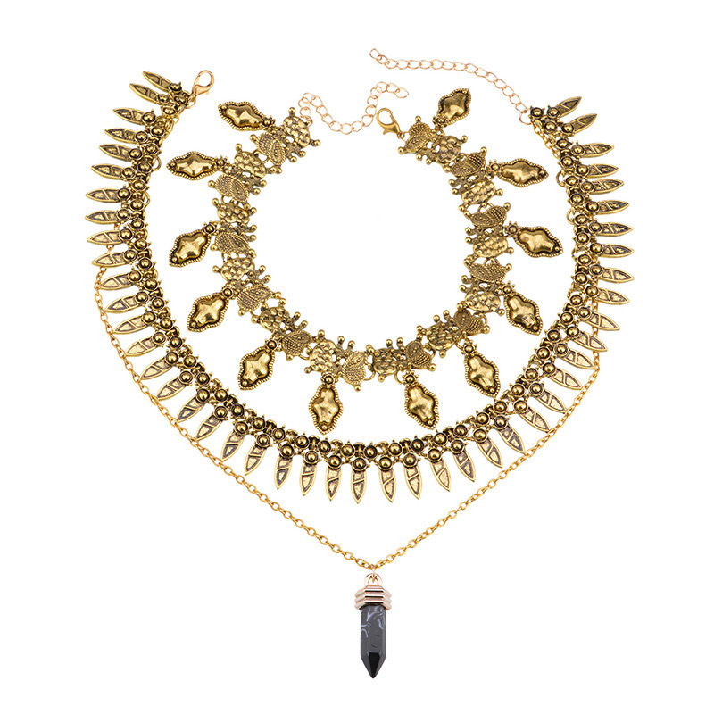 Fashion Gold Color Bullet Shape Decorated Earrings,Pendants