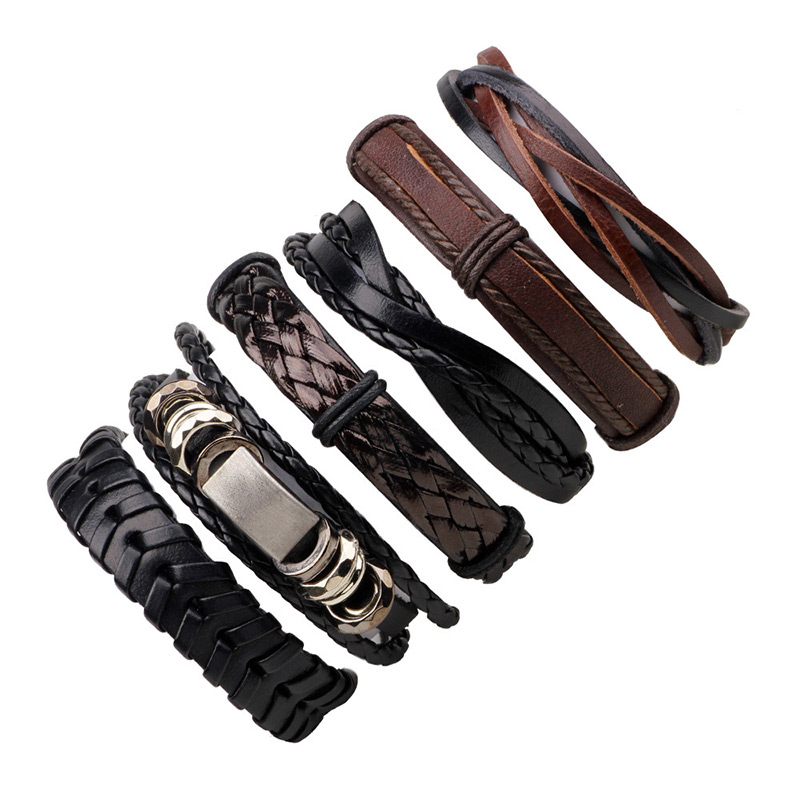 Fashion Black Pure Color Decorated Bracelet,Bracelets Set