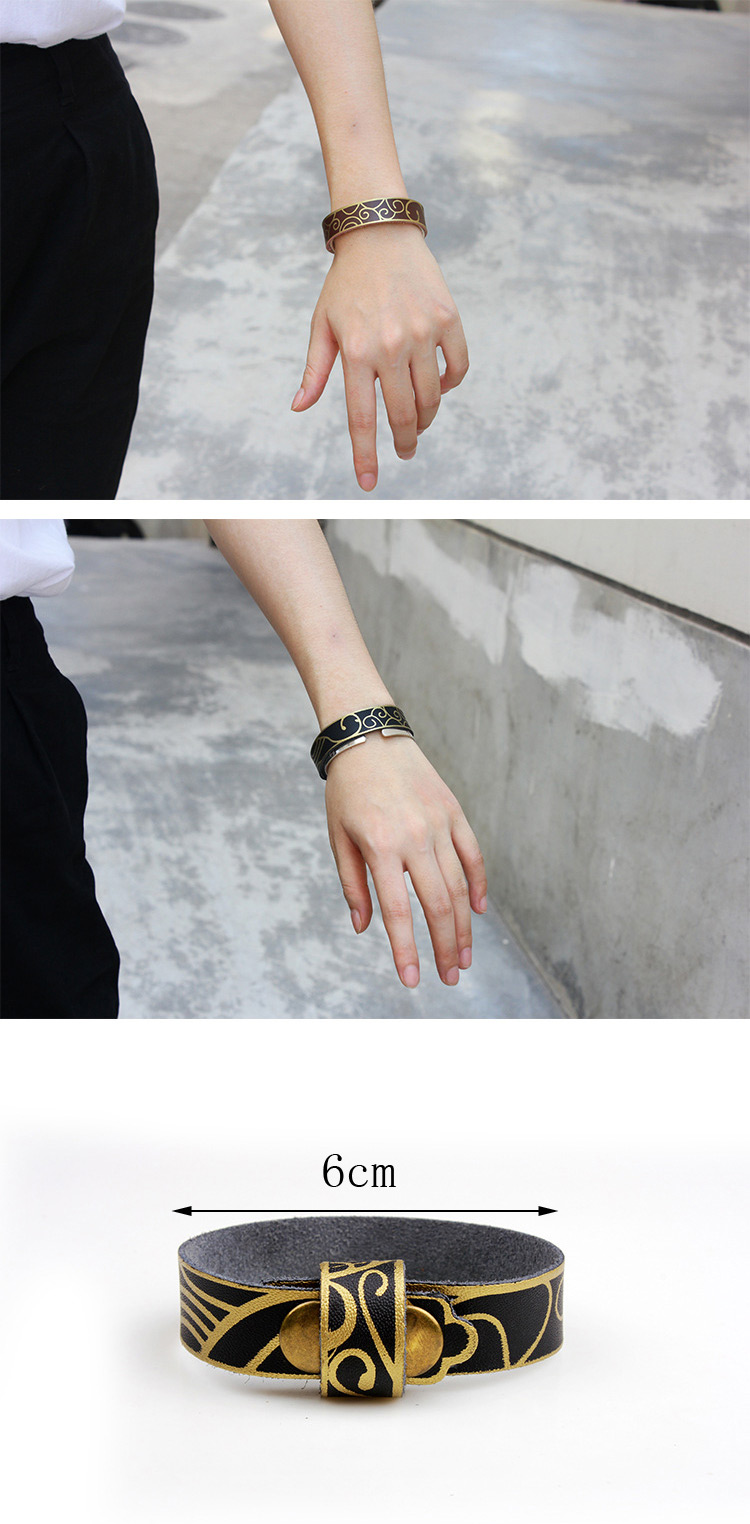 Fashion Black Rivet Shape Decorated Bracelet,Fashion Bracelets