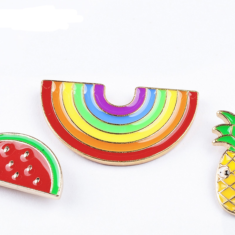 Fashion Multi-color Pineapple&glasses Shape Decorated Brooch (5pcs),Korean Brooches