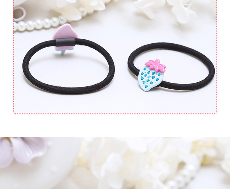 Lovely Red Rabbit Ears Decorated Simple Hair Band,Hair Ring
