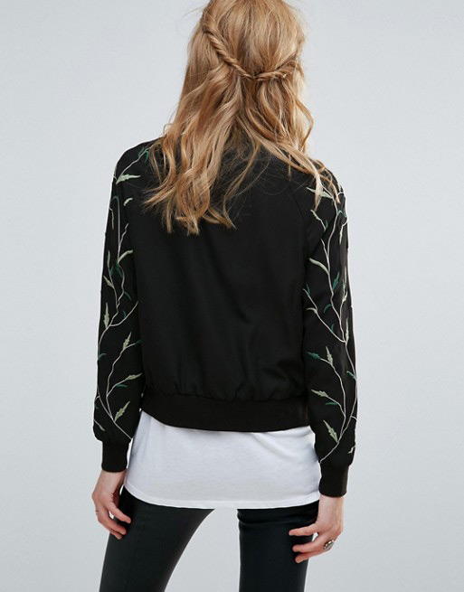 Fashion Black Grid Pattern Decorated Long Sleeves Jacket,Coat-Jacket