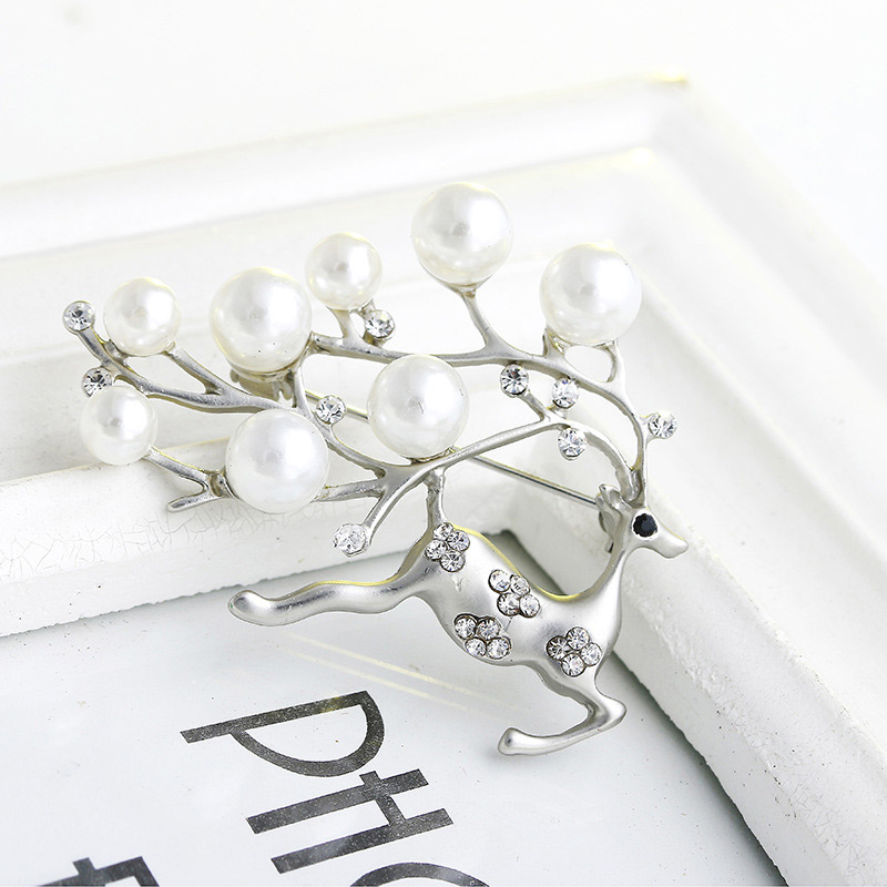 Fashion Gold Color Deer Shape Decorated Simple Brooch,Korean Brooches