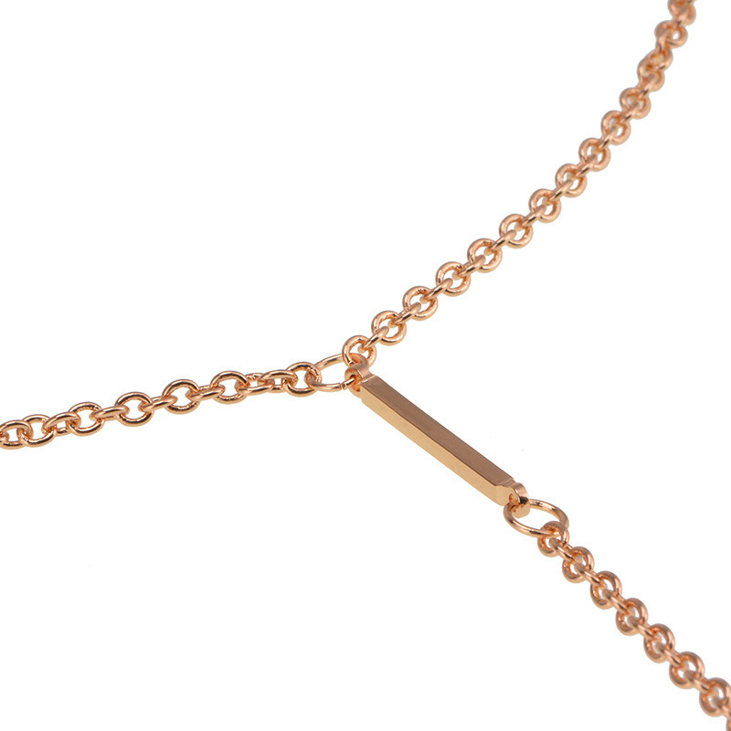 Elegant Gold Color Bullet Pendant Decorated Pure Color Necklace,Multi Strand Necklaces
