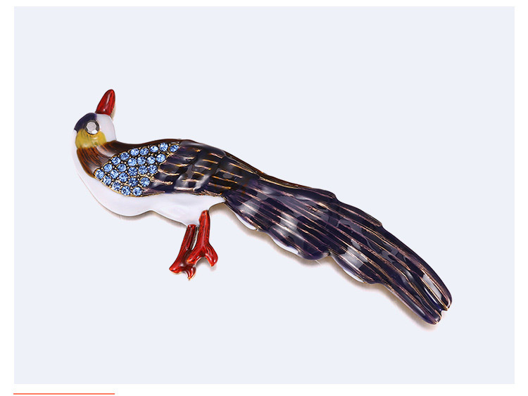 Personality Mutlti-color Bird Shape Decorated Brooch,Korean Brooches