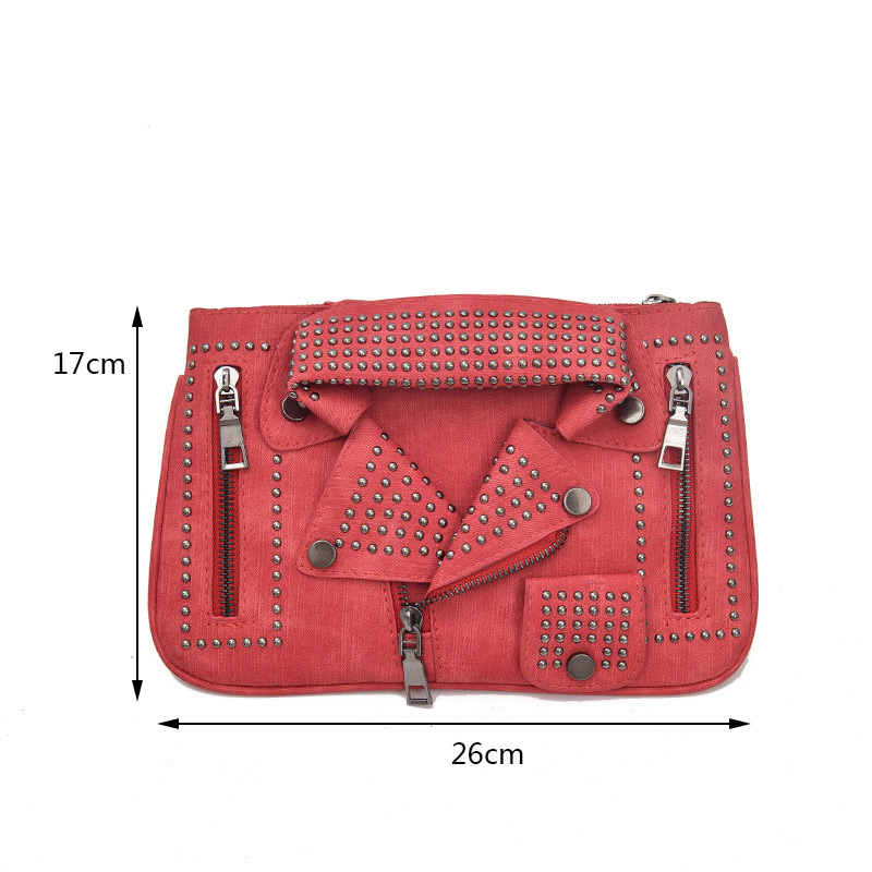 Personality Red Jacket Shape Decorated Bag,Shoulder bags