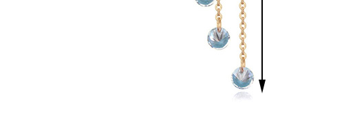 Elegant Silver Color Square Shape Diamond Decorated Earrings,Crystal Earrings