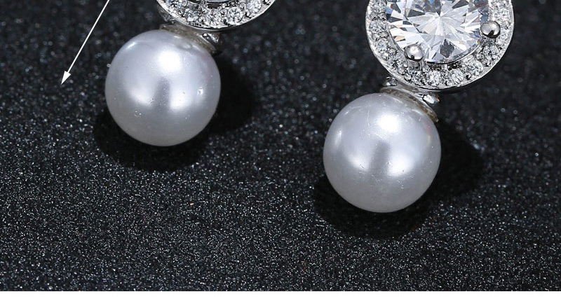Elegant Silver Color Pure Color Decorated Earrings,Stud Earrings