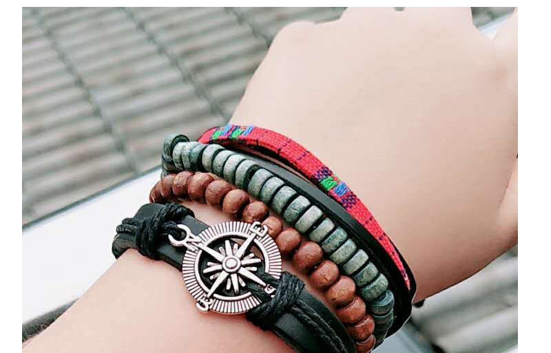Fashion Multi-color Compass Shape Decorated Bracelet,Fashion Bracelets