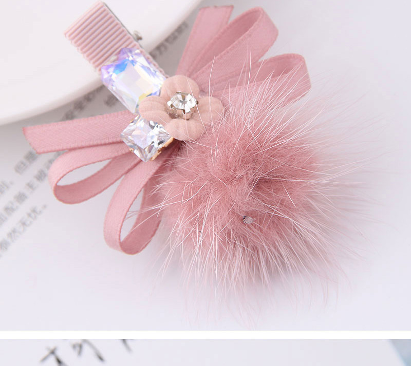 Lovely White Flower&bowknot Decorated Hairpin,Hairpins